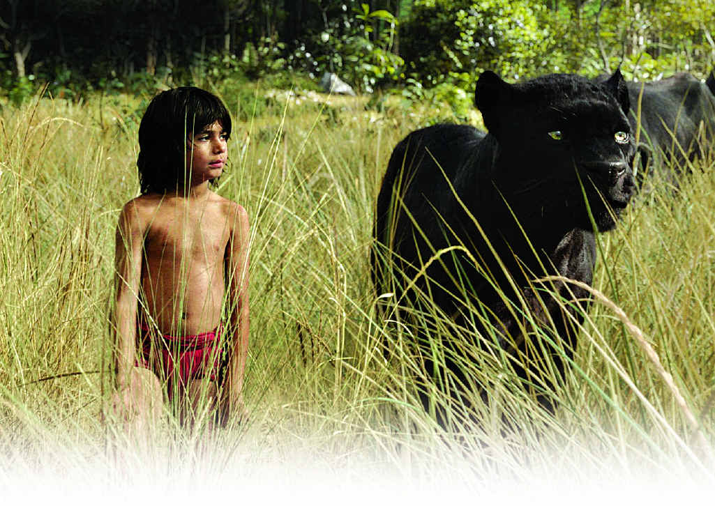 Neel Sethi in a scene from The Jungle Book. Neel Sethi in a scene from The Jungle Book.